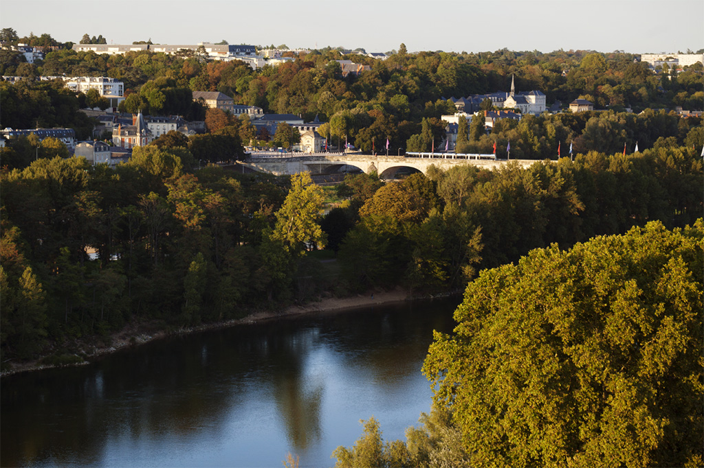 Vue de la Loire à Tours